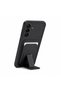 Samsung Galaxy A56 Compatible Case with Stand and Card Holder Silicone Case Black - 2