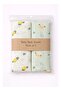 Pack of 2 - Muslin Bath Towel - Soft Cotton Absorbent, Multicolor and Multi Design Print (75x150 cm)