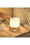 Touch bedside lamp, timer night light, baby night light, USB rechargeable children's night light with timer function, three modes, warm yellow