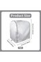 3D printer dust cover, 54.5 x 55 x 55 cm, silver Oxford fabric, dust cover, waterproof and dustproof cover, suitable for 3D printer furniture. - 2