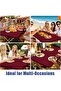 6 - foot stretch tablecloth, elastic rectangular tablecloth, 2 - pack, for picnics, outdoor activities and parties, machine washable, stretch... - 5