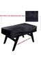 Made of Oxford cloth, sturdy and durable, suitable for table football, waterproof, UV resistant, dustproof, black, dimensions: 163*115*48 cm - 3