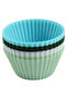 12-Pack Large Silicone Muffin Cupcake Pan Non-Stick Reusable Baking Mold