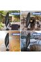 Waterproof banana-shaped cantilever parasol cover, black, for 205cm cantilever parasols (canopy only). - 5