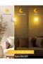 Amber night light with dusk sensor, LED night light for children, socket protector, plug-in lamp with light sensor, adjustable brightness - 4