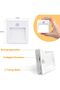 Three LED nightlights, dimmable, warm white light, with motion detector and light sensor, suitable for stairs, bedrooms, and hallways. - 5