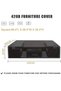 Oxford cloth garden furniture cover 250x90cm Waterproof and UV resistant - 2