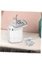 Cute Rabbit Cotton Swab Container & Vanity Organizer Jar for Pads & Q-Tips - 3
