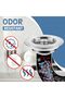 3-in-1 SUS304 Stainless Steel Kitchen Sink Drain Filter, Anti-Clogging Pop-Up Stopper Assembly (Brushed) - 3