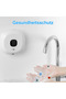 Automatic foaming soap dispenser, infrared sensor, 3 dispensing levels, 300ml liquid tank, LED display, 1200mAh rechargeable battery - 4