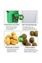 Three-pc 10-gallon potato planting bag set. Non-woven fabric. With flap and handle. for planting potatoes, carrots, strawberries, tomatoes and... - 4