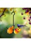 Two simple bird feeding hooks/feeding stands - Black - 26*16 (CM) - 4