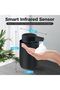 Automatic soap dispenser, 300ml, electric, non-contact, USB rechargeable, suitable for kitchens and bathrooms, black. - 3