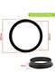8-piece cake ring mold set, mini cake rings, suitable for baking muffins, mousse cakes and round cutters. - 2