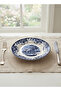 Earthenware Classic Blue Windmill & Floral Pattern Salad Plate, 8.1 Inch, White - 5