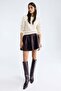 Puff-sleeved jumper