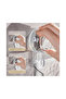 1 rotating suction cup bathroom storage rack, wall-mounted organizing box, no holes, transparent gray, S - 5