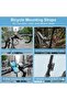 14-Piece Pack Silicone Bicycle Straps Elastic Straps Front Rear Lights Retaining Rings Secure Flashlights Handlebars - 3