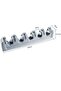 Multifunctional wall-mounted broom holder - 5 slots - 6 hooks - ABS plastic - 2