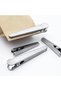 12 food bag clips, stainless steel food clips, 11.7/8 cm snap-lock bags, reusable kitchen clips for packaging sweets and snacks in the kitchen. - 3