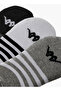 3PK MEN INVISIBLE SOCKS HALF TERRY - 3