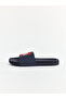 Nevavm Men's Slogan Printed Banded Slippers with Difference - 2