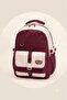 Water Resistant Satin Fabric Unisex Multi-Compartment Middle School,High School School Backpack Travel Bag