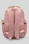 Water Resistant Satin Fabric Unisex Multi-Compartment Middle School,High School School Backpack Travel Bag - 6