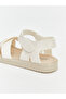 Alita City Lcw Steps Ecru Baby Girl Sandals with a Difference - 5