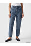 Lcwaikiki Classic Blue Slim Mom Women's Jean Pants - 3
