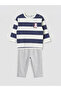 Esvab • Modern & Distinctive Striped Baby Boy Suit - 4