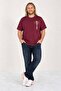 Men's Large Size Crew Neck T-Shirt Forget to Rules 25156 Murdum - 2