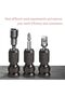 3-Piece Electric Wrench Adapter Set Multi-Functional Universal Adapter Wrench Conversion Tool Accessory for Various Handheld Electric Drills - 4