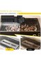Electric Grill Brush - Cordless Cleaner - Grill Cleaning - 400 RPM Rotation - 42.6 cm Length - Black - 4
