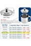 2-Pack 10cm Universal Stainless Steel Beverage Lids for Cups, Mugs & Thermos Flasks (Silver) - 2