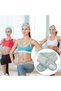 Two-piece multi-functional makeup hairband for girls, washable hairband, face wash, and body wash, green. - 6