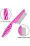 Cat and dog flea combs, small, medium, and large pet flea brushes (manual brushes) - 2