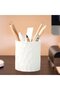 Scandinavian Style Waterproof Silicone Desk Pen Holder & Makeup Brush Stand - 5