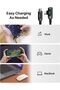 100W Right Angle USB C to USB C Cable, 1FT Zinc Alloy Braided Type-C Cable with LED Display for lPad Mini/Air/Pro, MacBook Pro, Galaxy S24/S23/S22/S10, Pixel, LG - 7