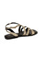 Decorative Strap Flat Sandals - 3