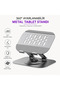 360 °   Rotatable Metal Tablet Stand Adjustable Phone Tablet Holder Foldable Cooled 5.1-12.9 Inch