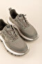 Men's Daily Comfortable Lightweight Rubber Laced Mesh Shoes Hd.261416 Khaki - 3