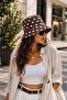 Women's Polka Dot Patterned Trendy Bucket Hat, Summer Bucket Hat, Sun Hat - 5