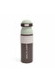 Dark Brown & Sage Green Metal Water Bottle – 700 ml