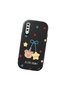 Samsung Galaxy A30S Compatible Case Camera Protector Black Silicone Couple Phone Case Bear Pattern - 3