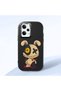 Redmi Note 12 Pro 5g Compatible Case Camera Protector Black Silicone Couple Phone Case Character Patterned