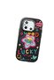 Redmi 12C Compatible Case Camera Protector Black Silicone Couple Phone Case Heart Pattern - 3