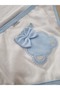 Zipir 80Cm×85Cm Hooded Baby Bath Towel 80% Cotton Soft Swaddle Towel Newborn Baby Boy Blue Bath Towel - 4