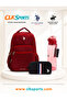 School Backpack, Pencil Bag, Licensed Water Bottle & Flask Set