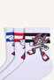 Sonic the Hedgehog Licensed 3-Piece Cotton Long Socks for Boys I2122A8Ns - 4